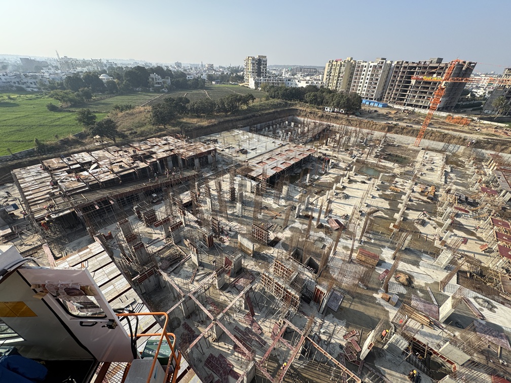 work update Rudraksh – Mid Construction | Dec 2024
